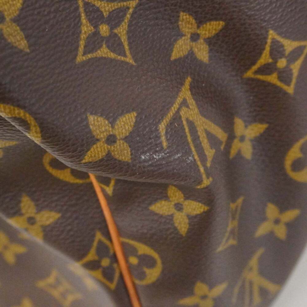 LOUIS VUITTON Brown Monogram Keepall 55 Boston Bag - Picture 7 of 14